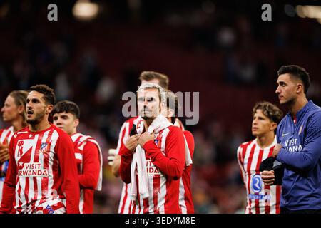 Antoine Griezmann während des LaLiga EA SPORTSPIELS zwischen Teams von Atletico de Madrid und Athletic Club (Maciej Rogowski/Ball Raw Bilder) Stockfoto