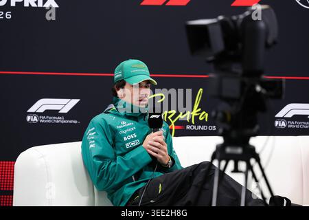18 SPAZIERGANG Lance (CAN), Aston Martin F1 Team AMR26, Stockfoto
