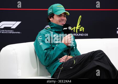 18 SPAZIERGANG Lance (CAN), Aston Martin F1 Team AMR26, Stockfoto