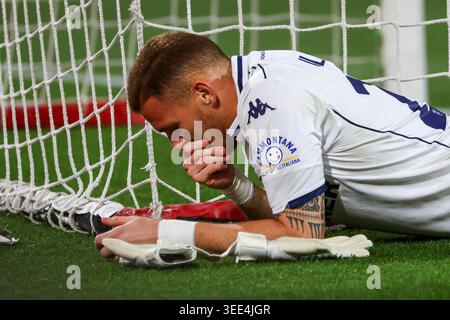 Andrea Fulignati im Spiel der Serie B zwischen AC Monza und Empoli am 08. Mai 2026 im U-Power Stadium in Monza, Italien Credit: Mairo Cinquetti/Alamy Live News Stockfoto