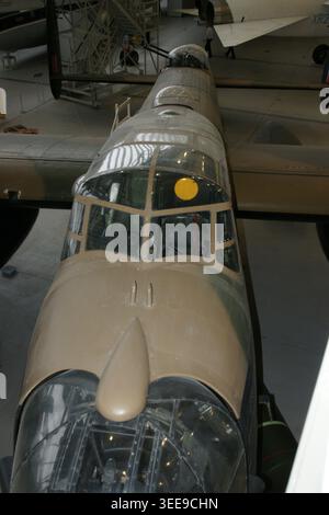 Avro Lancaster KB889, Lancaster Bomber im Imperial war Museum Duxford, Stockfoto