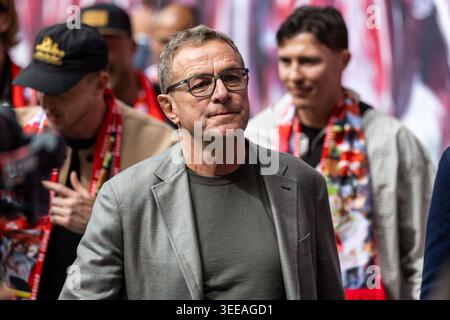 05.09.2026, Red Bull Arena, Leipzig, GER, Bundesliga [Bundesliga], RB Leipzig - FC St. Pauli Hamburg. Ralf Rangnick, ehemaliger Trainer von RB Leipzig „Foto © nordphoto GmbH / Alexander Trienitz Stockfoto