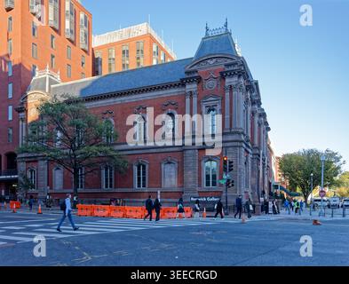 Die Renwick Gallery, ursprünglich Corcoran Gallery of Art, war Washingtons erstes Kunstmuseum, das 1873 erbaut und von James Renwick Jr. entworfen wurde Stockfoto