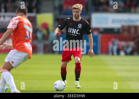 Rotterdam, Niederlande. Mai 2026. ROTTERDAM, NIEDERLANDE - 10. MAI: Emil Hansson von Excelsior Rotterdam im Rahmen des niederländischen Eredivisie-Spiels zwischen Excelsior Rotterdam und FC Volendam im Stadion Woudestein am 10. Mai 2026 in Rotterdam, Niederlande. (Foto von Hans van der Valk/Orange Pictures) Credit: Orange Pics BV/Alamy Live News Stockfoto
