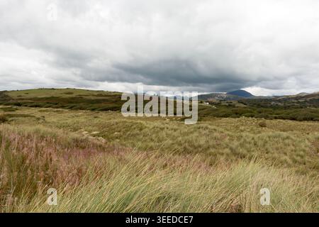Gronant Beach in Prestatyn, North Wales, Großbritannien. Stockfoto