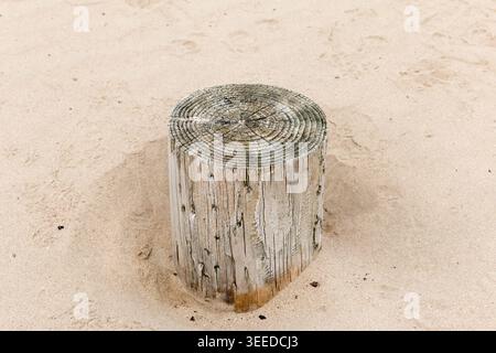 Gronant Beach in Prestatyn, North Wales, Großbritannien. Stockfoto