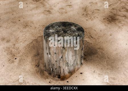 Gronant Beach in Prestatyn, North Wales, Großbritannien. HDR. Stockfoto