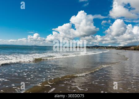 Gronant Beach in Prestatyn, North Wales, Großbritannien. Stockfoto