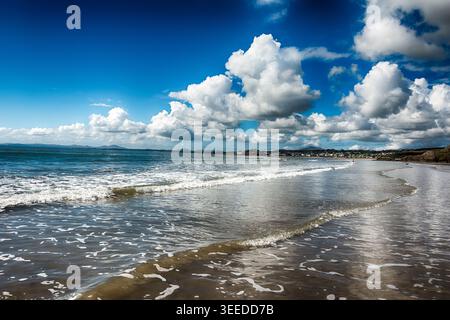 Gronant Beach in Prestatyn, North Wales, Großbritannien. HDR. Stockfoto