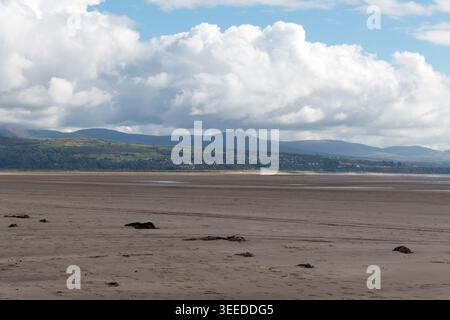 Gronant Beach in Prestatyn, North Wales, Großbritannien. Stockfoto