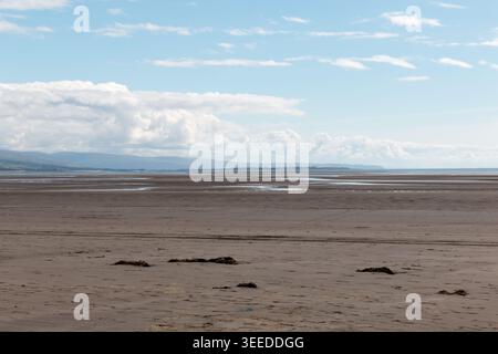 Gronant Beach in Prestatyn, North Wales, Großbritannien. Stockfoto