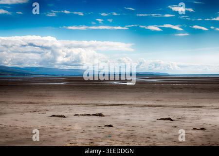Gronant Beach in Prestatyn, North Wales, Großbritannien. HDR. Stockfoto