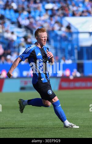 Montreal, Ciudad de Mexico, Kanada. Mai 2026. Matty Longstaff #8 des CF Montreal läuft während des Spiels zwischen dem CF Montreal und Orlando City SC im Saputo Stadium. Am 9. Mai 2026 in Montreal, Kanada. (Credit Image: © Horacio Zamora/eyepix via ZUMA Press Wire) NUR REDAKTIONELLE VERWENDUNG! Nicht für kommerzielle ZWECKE! Stockfoto