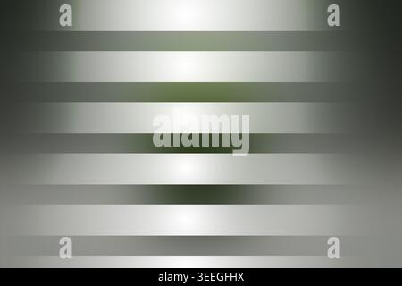 Ein minimalistischer abstrakter Hintergrund mit horizontalen Streifen mit einem glatten, monochromen Gradientenübergang. Stockfoto