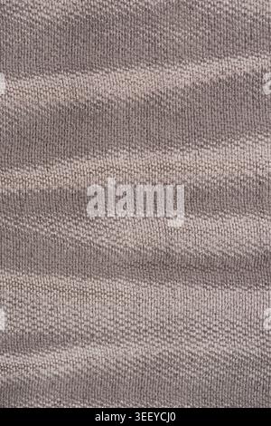 Gestreifte zerknittert violetten Tuch Material fragment Stockfoto