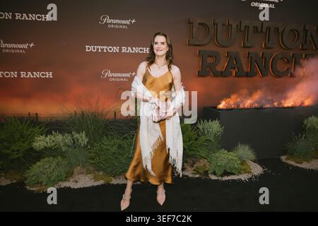 New York, USA. Mai 2026. Brooke Shields nimmt am 12. Mai 2026 in New York City an Paramount's 'Dutton Ranch' Premiere auf dem AMC Lincoln Square 13 Teil. (Foto: Dinara Khairova/SIPA USA) Credit: SIPA USA/Alamy Live News Stockfoto