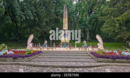 Gedenkstätte für den Duellort Michail Lermontow in Pjatigorsk, Region Stavropol, Russland Stockfoto