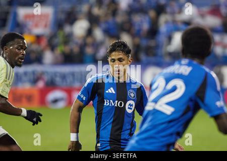 Montreal, Ciudad de Mexico, Kanada. Mai 2026. Wiki Carmona #16 des CF Montreal im Spiel zwischen CF Montreal und Portland Timbers im Saputo Stadium. Am 13. Mai 2026 in Montreal, Kanada. (Credit Image: © Horacio Zamora/eyepix via ZUMA Press Wire) NUR REDAKTIONELLE VERWENDUNG! Nicht für kommerzielle ZWECKE! Stockfoto