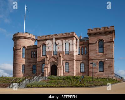 Inverness Castle wurde zwischen 2021 und 2025 renoviert. Inverness, Highland, Schottland Stockfoto