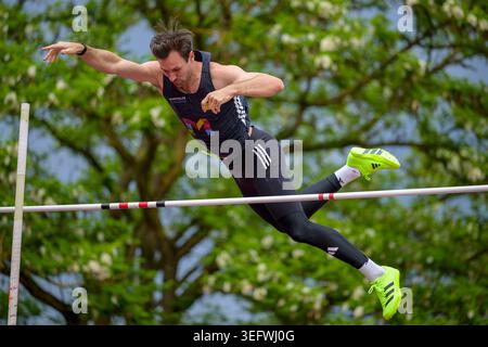 Niklas Kaul (USC Mainz) GER Lotto Deichmeeting 2026, Leichtathletik, 16.05.2026, Foto: EIBNER-Pressefoto/Jan Papenfuss Stockfoto