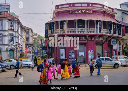 Indien, Maharashtra Bundesstaat, Mumbai, Fort District, trendiges Kala Ghoda Viertel Stockfoto
