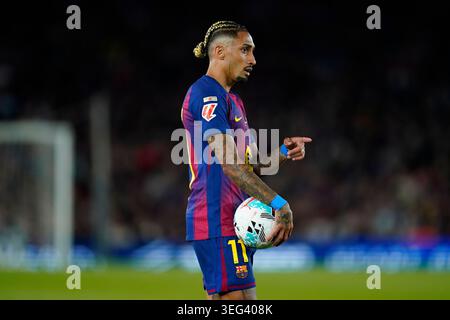 Raphael Dias Belloli Raphinha vom FC Barcelona Stockfoto