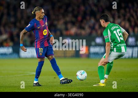 Raphael Dias Belloli Raphinha vom FC Barcelona Stockfoto
