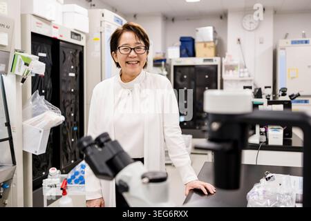 Dr. Masayo Takahashi Ophthalmologe und Vision Care President Stockfoto