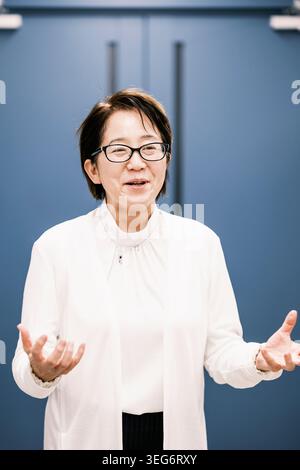 Dr. Masayo Takahashi Ophthalmologe und Vision Care President Stockfoto