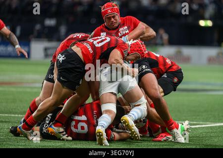 Spieltag 24 der TOP 14: Racing 92 V RC Toulon in der La Défense Arena, 16. Mai 2026 - 16. Mai 05/2026 - France/Paris/La Défense - Julien Mattia/Le Pictorium Credit: LE PICTORIUM/Alamy Live News Stockfoto