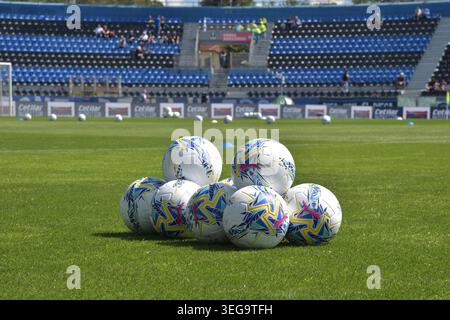 IPA84842331 - Serie A Enilive offizielle Bälle im Arena Garibaldi Stadion in Pisa während Pisa SC vs. SSC Napoli, italienisches Fußball Serie A Spiel in Pisa, Italien, 17. Mai 2026 Stockfoto