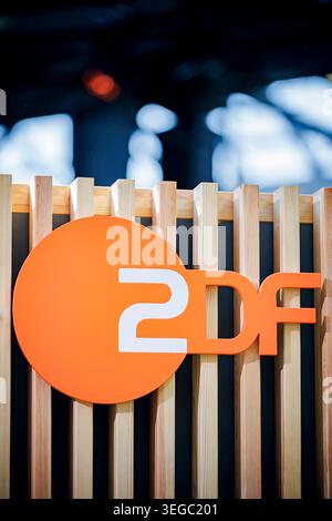 Symbolfoto. Das Logo des ZDF zweites Deutsches Fernsehen. Berlin, 19.05.2026. Berlin Deutschland *** Symbolfoto das Logo des ZDF zweites Deutsches Fe Stockfoto