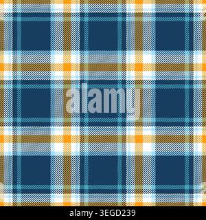 Nahtloses Karomuster. Leitung prüfen. Sich wiederholendes Schottenkaromuster. Wiederholter schottischer Streifenflanell. Schottland Stoffmuster. Gingham-Twill-Gitter Stock Vektor