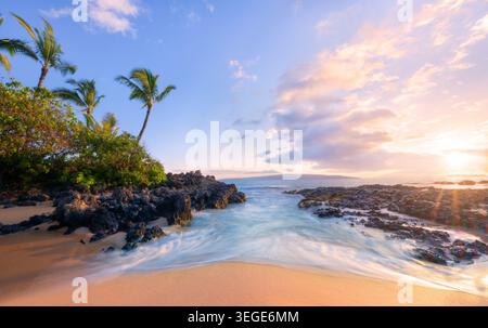 Hawaiian Sunset Stockfoto