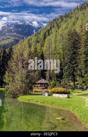 Lake Gover, Gressoney-Saint-Jean, Aostatal, Italien Stockfoto