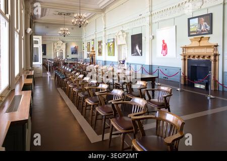 Der Pavilion Long Room, Lords Cricket Ground Stockfoto