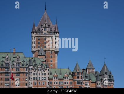 Fairmont Le Château Frontenac Hotel - Quebec City, Quebec, Kanada Stockfoto