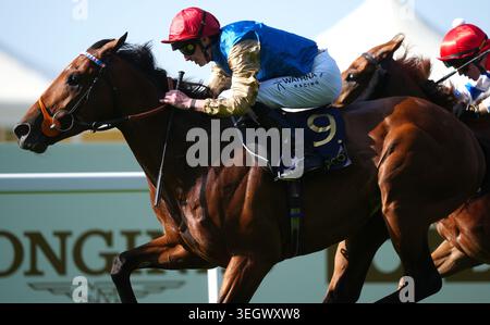 Aktenfoto vom 17.06.2025 des beliebten Darstellers Haatem, der in der Goodwood Festival Stakes einen erfolgreichen Start in seine Saison machen kann. Ausgabedatum: Donnerstag, 21. Mai 2026. Stockfoto