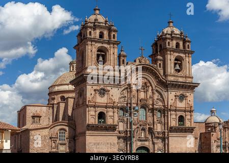 Kirche der Gesellschaft Jesu, Cuzco, Peru Stockfoto
