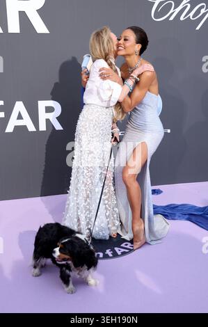 Caroline Scheufele und Emma Thynn bei der 32. AmfAR Gala Cannes im Rahmen des Festival de Cannes 2026 / 79. Internationale Filmfestspiele von Cannes im Hôtel du Cap-Eden-Roc. Antibes, 21.05.2026 Stockfoto