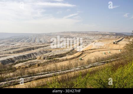 Tagebau Hambach, Deutschland, Nordrhein-Westfalen, Elsdorf Stockfoto