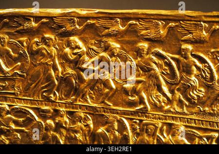 Bestattungsbräuche im antiken Mazedonien - Stockfoto