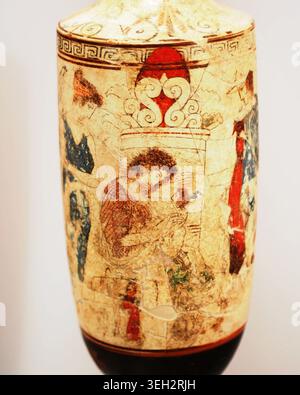 Bestattungsbräuche im antiken Mazedonien - Stockfoto