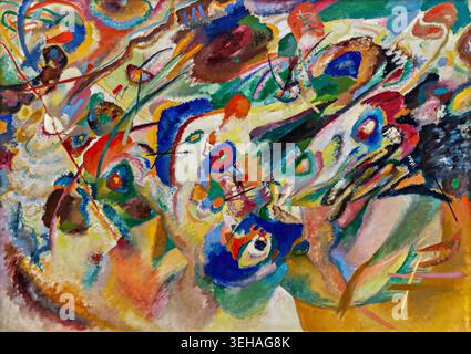 Wassily Kandinsky, Komposition VII, 1913 Stock Vektor