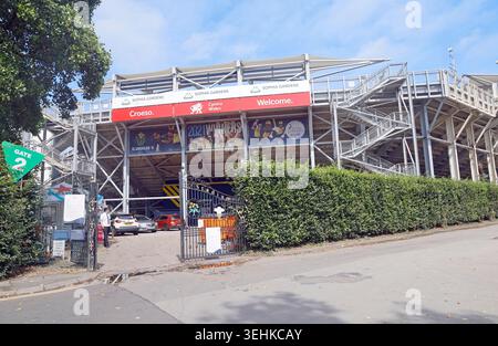 Glamorgan Cricket Ground, Sophia Gardens, Cardiff, South Wales, Großbritannien Stockfoto
