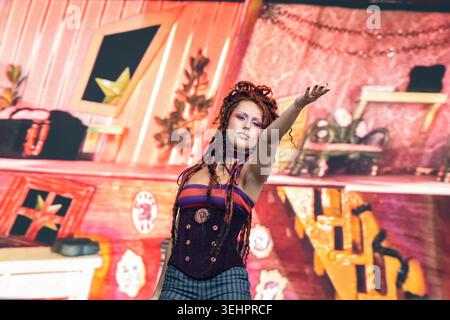 Napa, Usa. Mai 2026. Absoluter Auftritt im 2026 BottleRock auf der Napa Valley Expo in Napa CA, 24. Mai 2026. Foto: Paige Erlandson/imageSPACE Credit: Imagespace/Alamy Live News Stockfoto