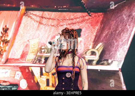 Napa, Usa. Mai 2026. Absoluter Auftritt im 2026 BottleRock auf der Napa Valley Expo in Napa CA, 24. Mai 2026. Foto: Paige Erlandson/imageSPACE Credit: Imagespace/Alamy Live News Stockfoto