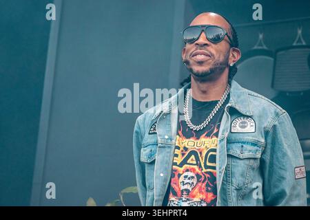 Napa, Usa. Mai 2026. ludacris tritt am 24. Mai 2026 im BottleRock 2026 auf der Napa Valley Expo in Napa CA auf. Foto: Paige Erlandson/imageSPACE Credit: Imagespace/Alamy Live News Stockfoto