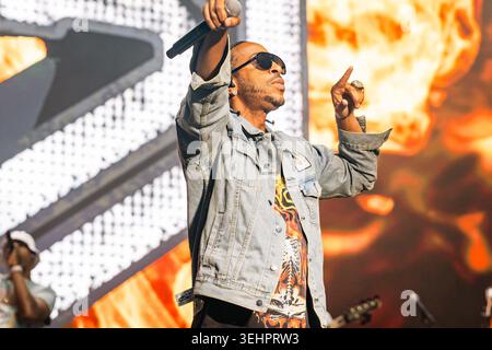 Napa, Usa. Mai 2026. ludacris tritt am 24. Mai 2026 im BottleRock 2026 auf der Napa Valley Expo in Napa CA auf. Foto: Paige Erlandson/imageSPACE Credit: Imagespace/Alamy Live News Stockfoto