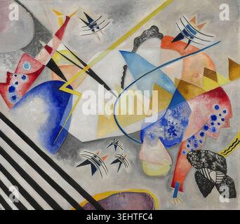 Wassily Kandinsky, Weiße Mitte, 1921 Stockfoto